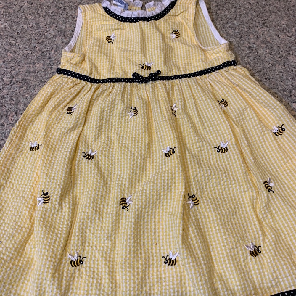 Seersucker Bees Dress